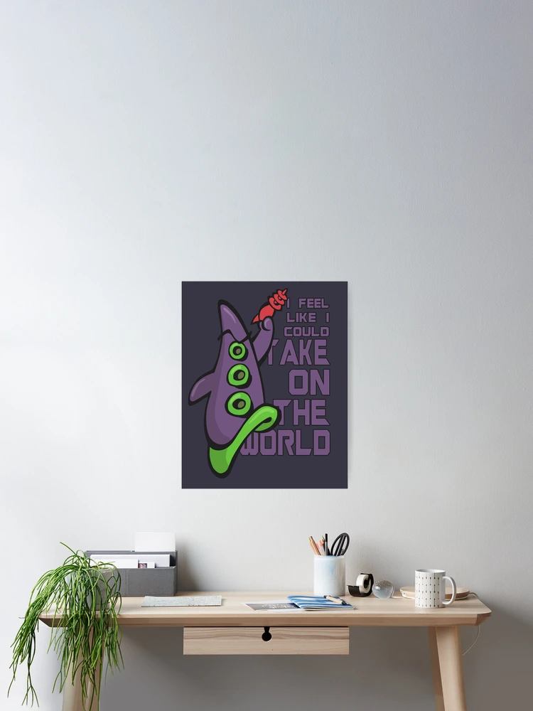 Thumbnail 2 of 3, Poster, Purple Tentacle designed and sold by stonestreet.