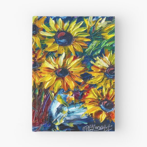 Item preview, Influenced by Van Gogh - The Sunflower is Mine, in a Way designed and sold by Lena Owens at OLena Art..