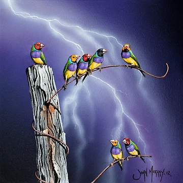 Artwork thumbnail, Rainbows after the Storm by John Murray