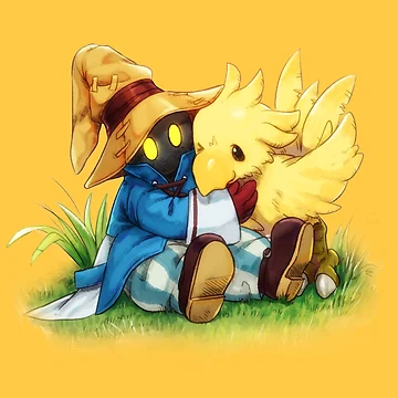Aperçu de l'œuvre Chocobo & Vivi Final Fantasy 9 de NEOFO