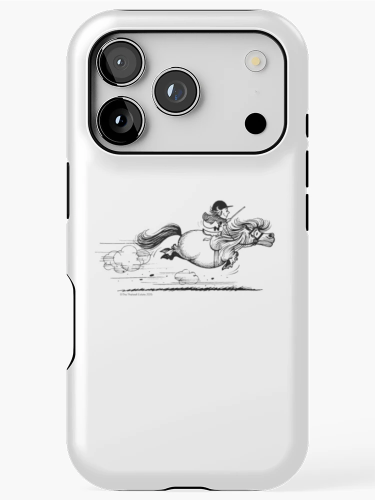 Imagen 1 de 4, Funda de iPhone con la obra PonySprint Thelwell Cartoon2, diseñada y vendida por VanHungg.