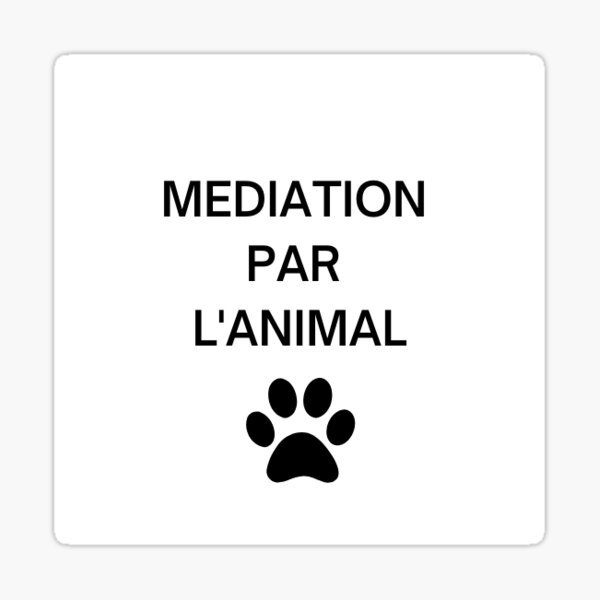Aperçu de l'œuvre Médiation par l'Animal créée et vendue par Dead-Poule.