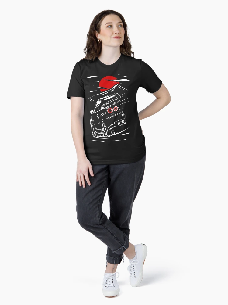 Thumbnail 4 von 7, Essential T-Shirt, Nissan Skyline GTR 34 | Haruna designt und verkauft von RACING FACTORY.