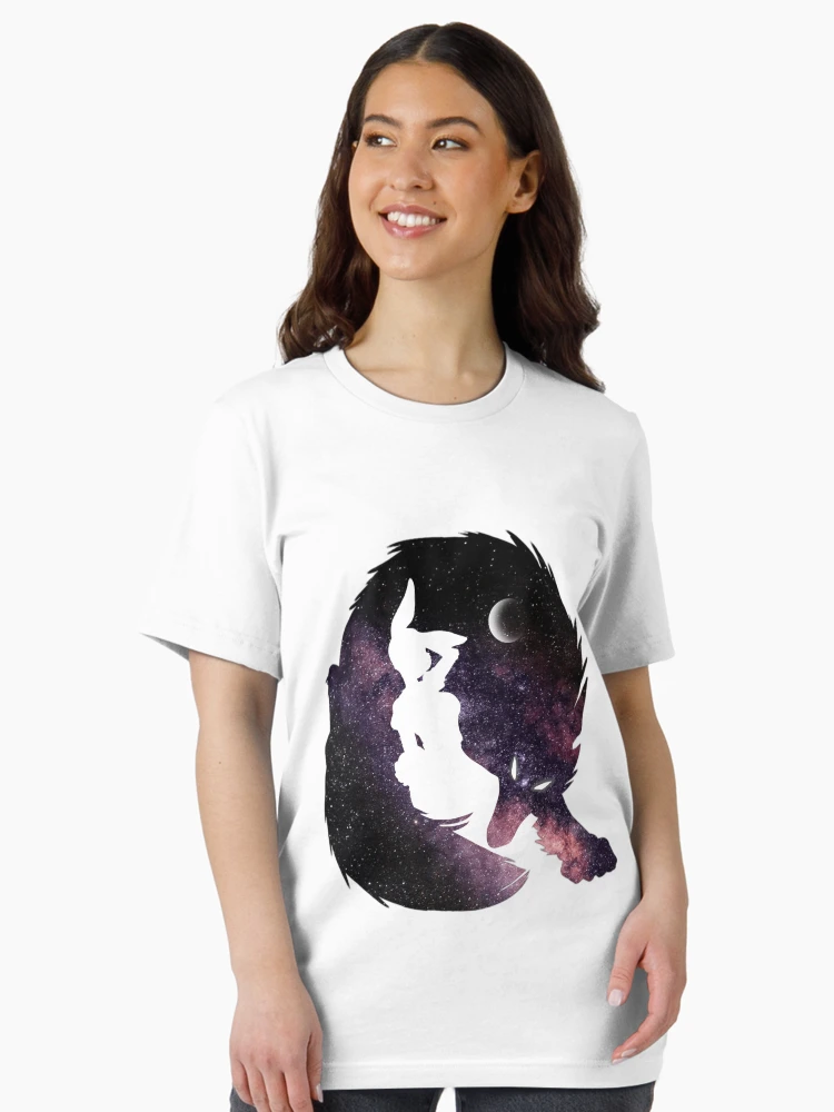Imagen 3 de 7, Camiseta esencial con la obra BEASTAR - Diseño cósmico de Haru y Legoshi, diseñada y vendida por NotHamlet.