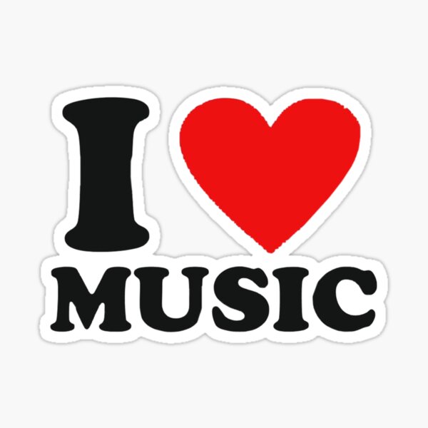 Item preview, i love music designed and sold by Juana S.