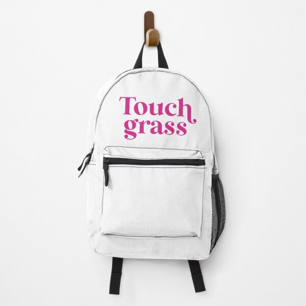 Item preview, Touch grass Pink designed and sold by birchwoodgreen.