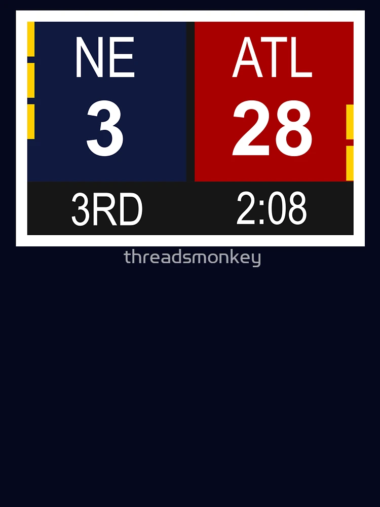 Aperçu 7 sur 7. T-shirt essentiel avec l'œuvre NE 3 contre ATL 28 : retour des champions créée et vendue par threadsmonkey.