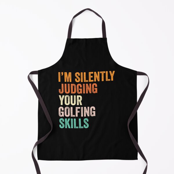 Item preview, I'm Silently Judging Your Golfing Skills T Shirt, Funny Cool Golfing Lovers Mens Womens Girls Birthday Christmas Gift Idea designed and sold by xlnv.