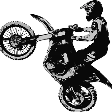 Artwork thumbnail, Let's Ride - Motocross Racer by NaturePrints