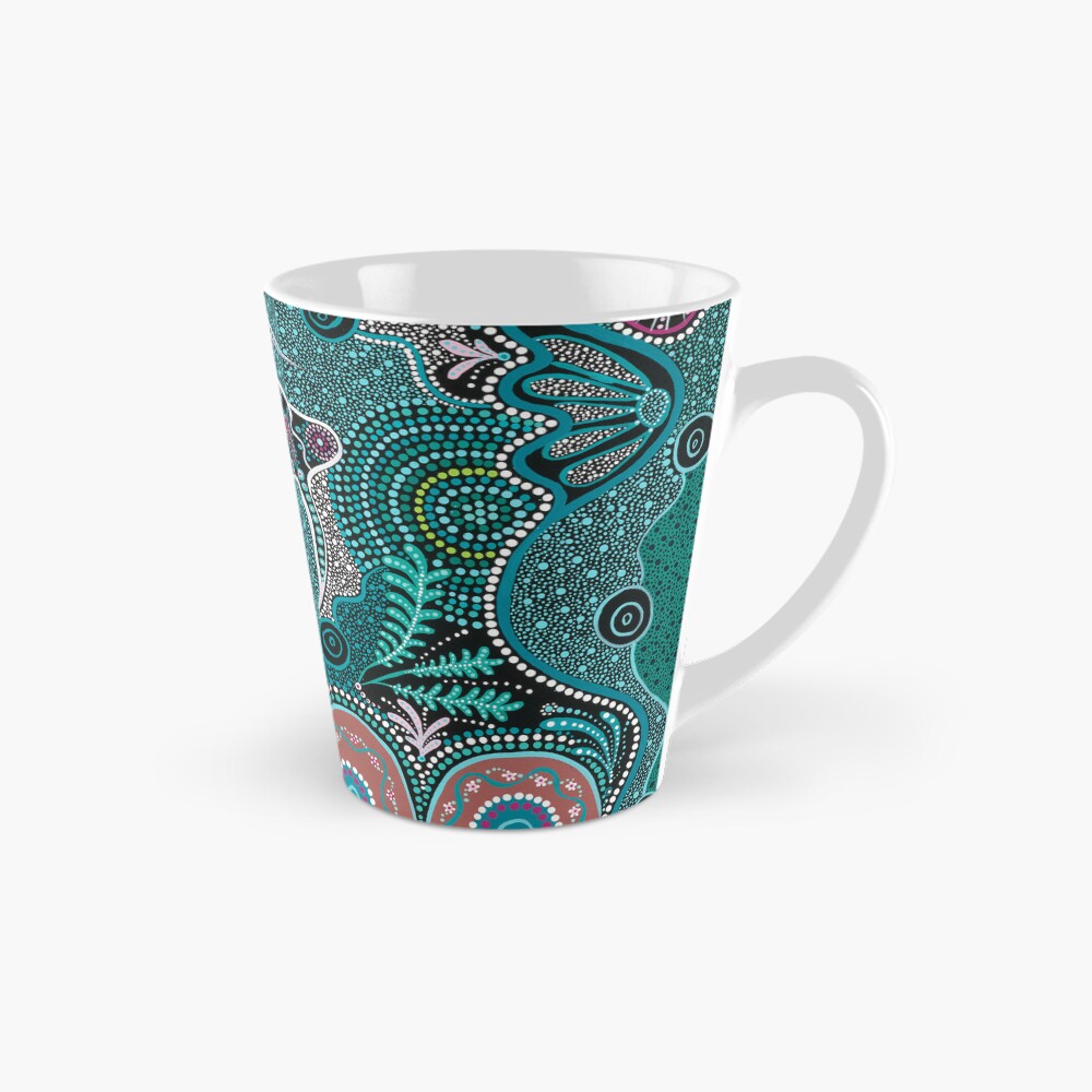 Aperçu de l'œuvre Mug long créée et vendue par Gomeroi Art.