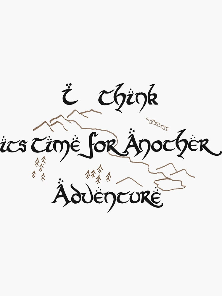 Aperçu 3 sur 3. Sticker avec l'œuvre Temps pour une autre aventure créée et vendue par Prec7ousArt.