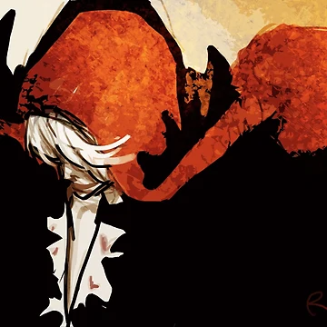 Artwork thumbnail, Black Feathers by Georginoschka