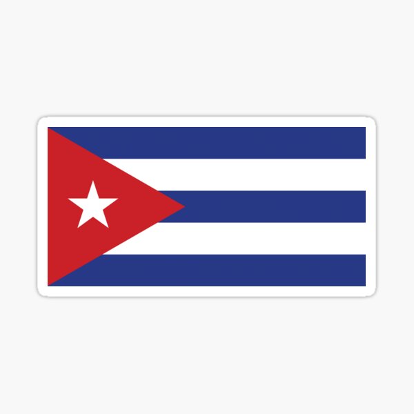 Aperçu de l'œuvre Drapeau de Cuba créée et vendue par PatsIsland.