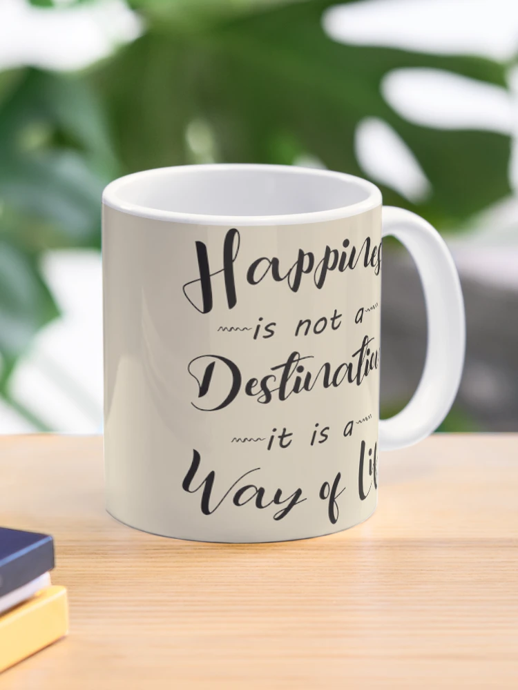 Thumbnail 1 of 6, Coffee Mug, Happiness designed and sold by iskapa.