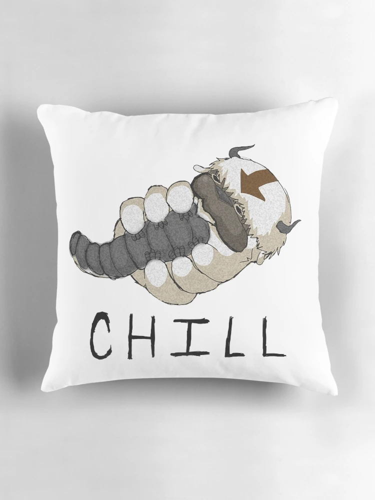 Thumbnail 3 of 4, Pillow, Chill Appa designed and sold by Saran ..