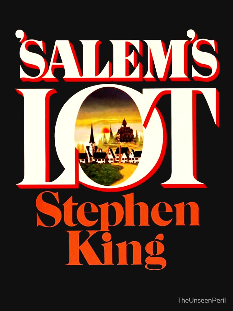 Aperçu 7 sur 7. T-shirt essentiel avec l'œuvre Salem's Lot - Série King Première édition créée et vendue par TheUnseenPeril.