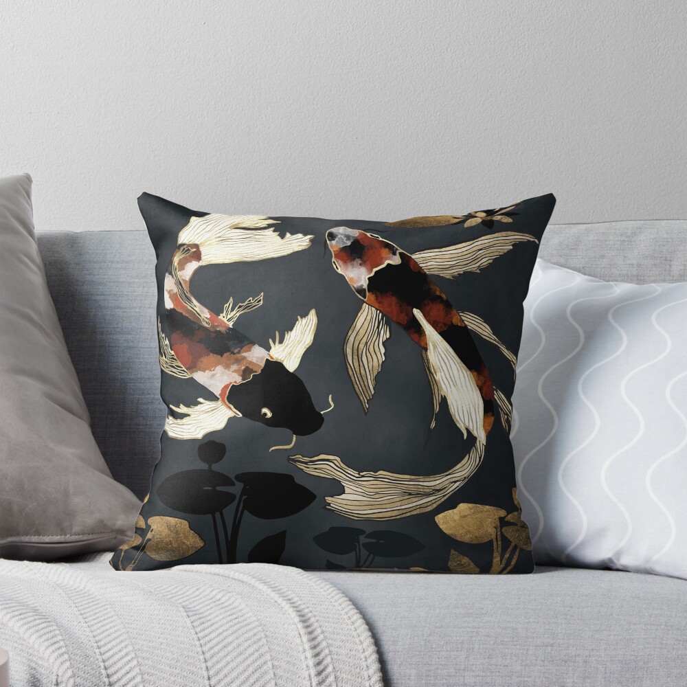 Item preview, Throw Pillow designed and sold by spacefrogdesign.
