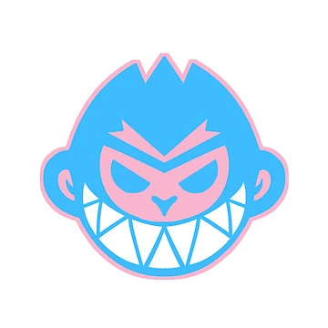 Artwork thumbnail, Trans Pride Macaque Symbol by Mcdraggy