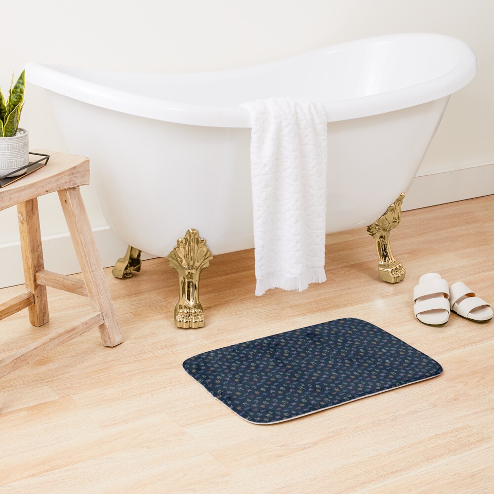 Item preview, Bath Mat designed and sold by SleepyPinkFawn.