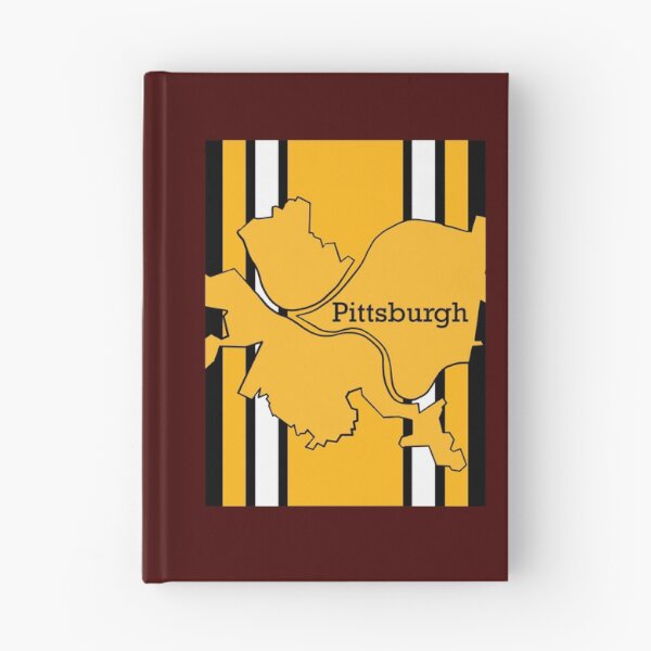 Item preview, Pittsburgh City Map Team Colors Shirts s   designed and sold by Hyusein.