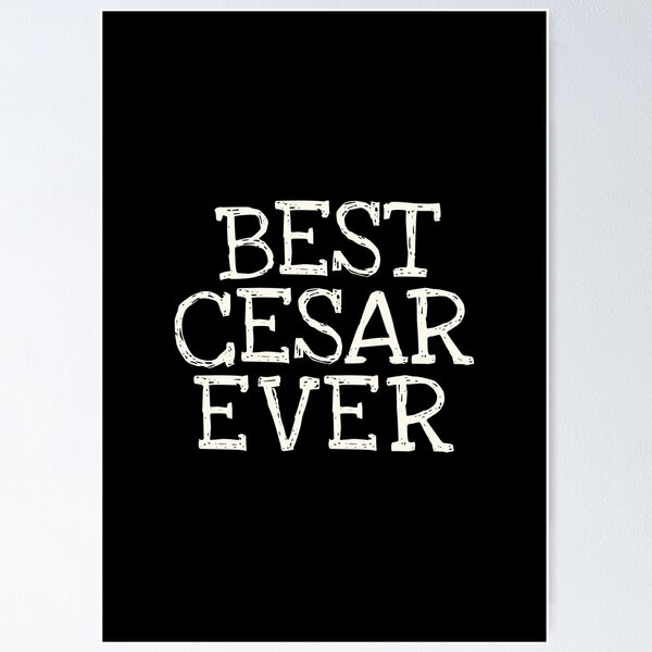 Aperçu de l'œuvre Meilleur nom personnalisé Cesar Ever Funny créée et vendue par MariosNydras.