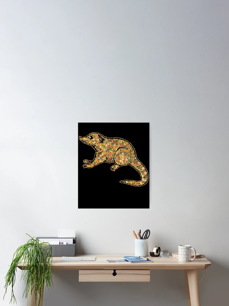 Thumbnail 2 of 3, Poster, Coati - Coati Geometric designed and sold by UnknownArtistt.