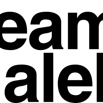 Artwork thumbnail, Team Haleb - black text by PirateShip