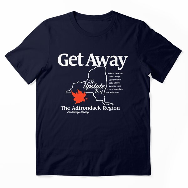 Aperçu de l'œuvre Get Away - Upstate New York créée et vendue par RC TEES.