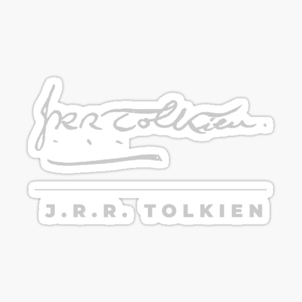 Item preview, Camiseta con la firma de J.R.R. Tolkien designed and sold by CMYKStudio.