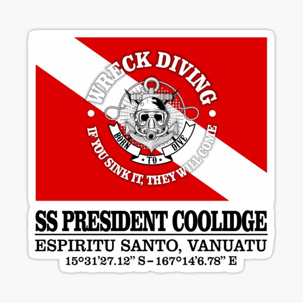 Item preview, SS President Coolidge (mejores naufragios) designed and sold by curranmorgan.