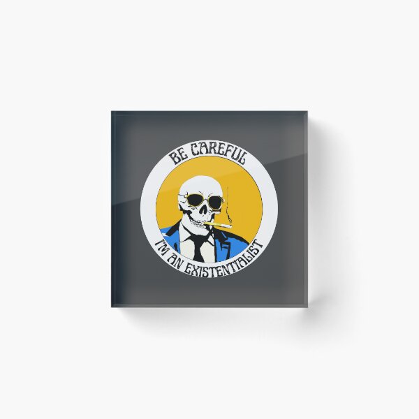Artikelvorschau, Ich bin ein existenzialistischer Pop-Art-Totenkopf entworfen und verkauft von PVSKI.