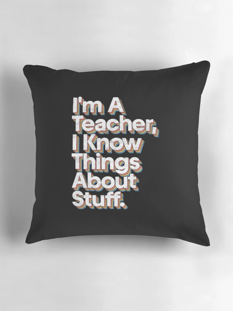 Thumbnail 3 of 4, Pillow, Educational Teacher designed and sold by buakawaaaa.