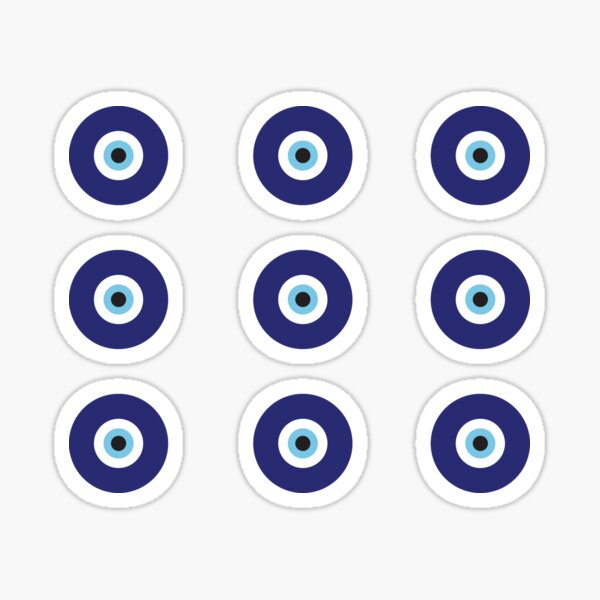 Aperçu de l'œuvre Le symbole du mauvais œil – Amulette en forme d'œil bleu | Perle en forme d'œil créée et vendue par thelustrous.
