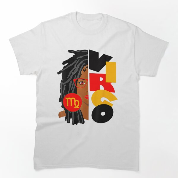 Aperçu de l'œuvre Femme Vierge Fille Afro Locs Fille Signes Du Zodiaque Anniversaire créée et vendue par enragedchild257.