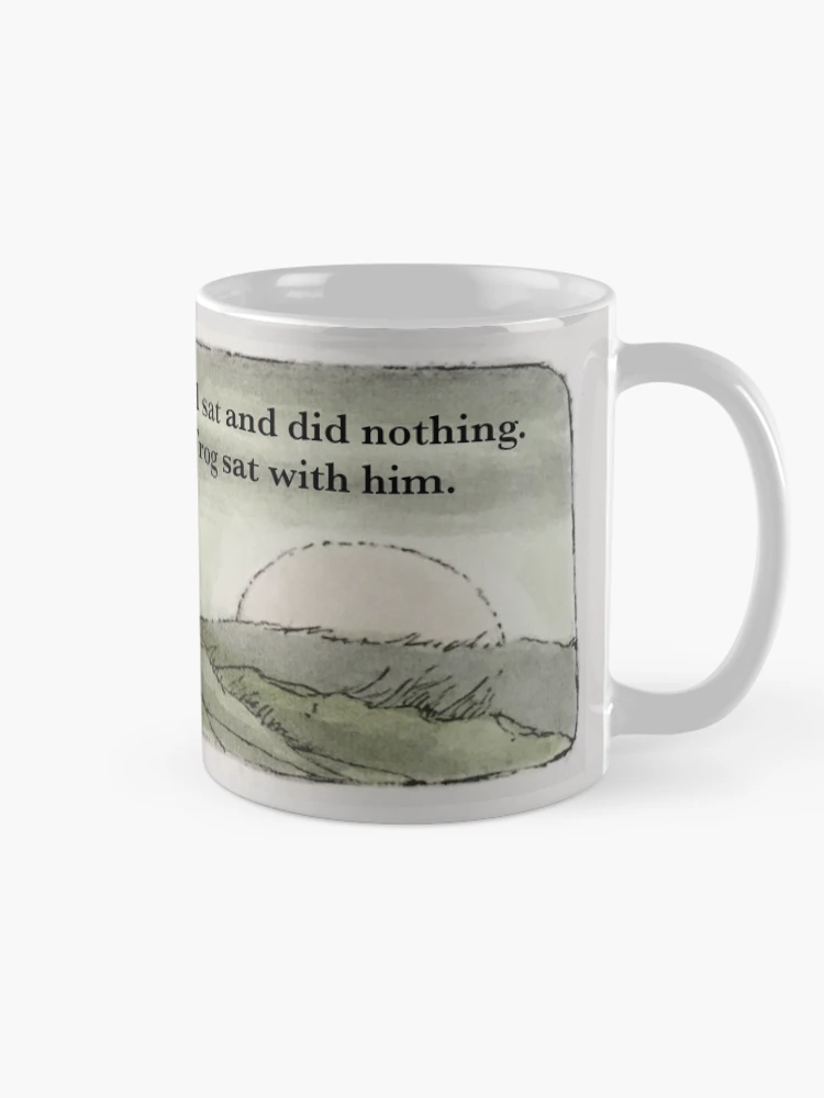 Thumbnail 3 of 6, Coffee Mug, Toad sat and did nothing. Frog sat with him. designed and sold by PoeTatoes.