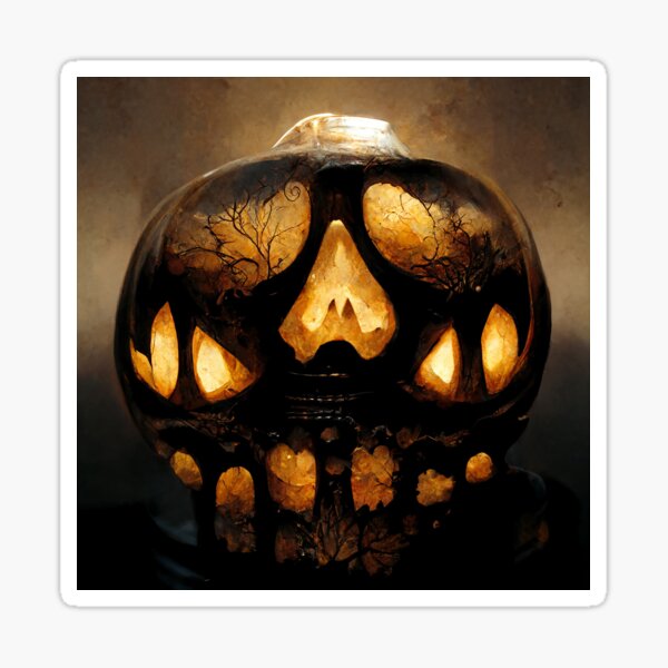 Aperçu de l'œuvre Conception d'Halloween #17 créée et vendue par NatureSight.