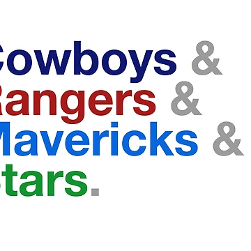 Artwork thumbnail, Dallas Sports by taycobb