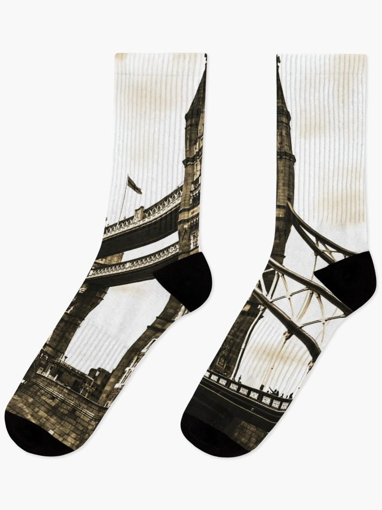 Thumbnail 1 of 5, Socks, Tower bridge, London England designed and sold by nikstol.