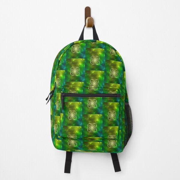Item preview, Sri Yantra | Sacred Geometry | Green Nebula designed and sold by ghost888.