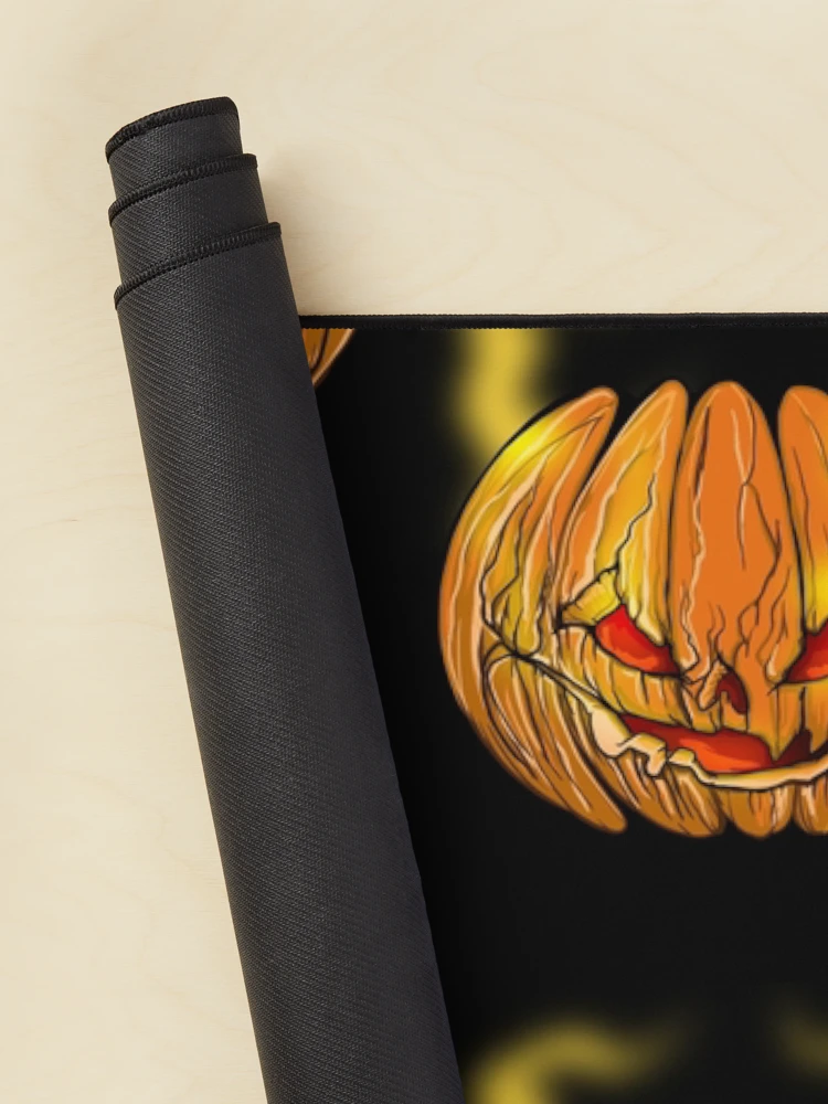 Thumbnail 2 of 5, Mouse Pad, Pumpkin face designed and sold by Martzart.