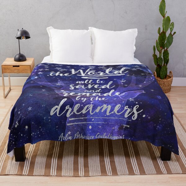 Item preview, The world will be saved and remade by the dreamers. - Aelin Ashryver Galathynius designed and sold by literarylifeco.