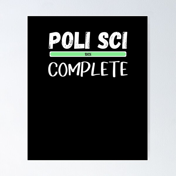 Item preview, Poli ciencia completa designed and sold by Zilch-o.