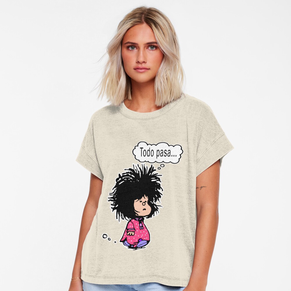 Vista previa del artículo con la obra «Camiseta relajada», diseñado y vendido por MTacher.