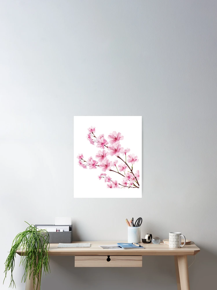 Thumbnail 2 of 3, Poster, Sakura Cherry Blossom designed and sold by art-xl.
