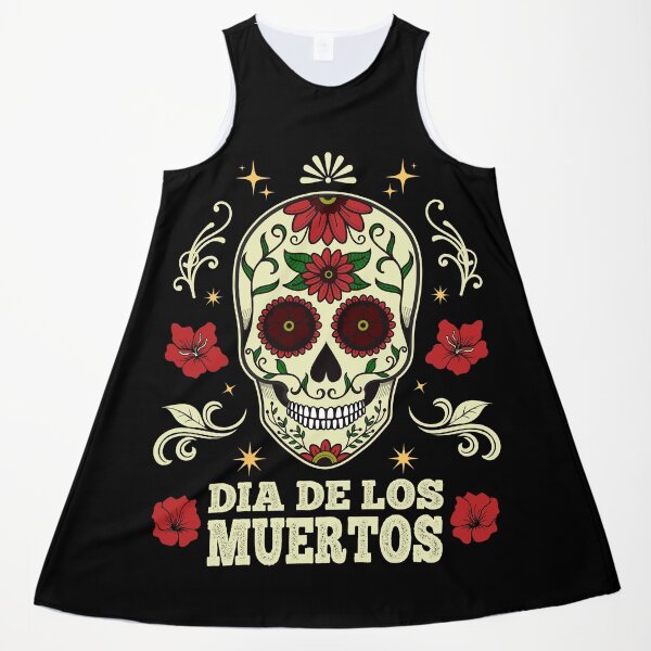 Item preview, Hermosa calavera de azúcar Dia De Los Muertos designed and sold by LeGND.