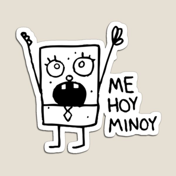 Aperçu de l'œuvre Moi aujourd'hui Minoy Bob l'éponge Meme créée et vendue par Viv G.