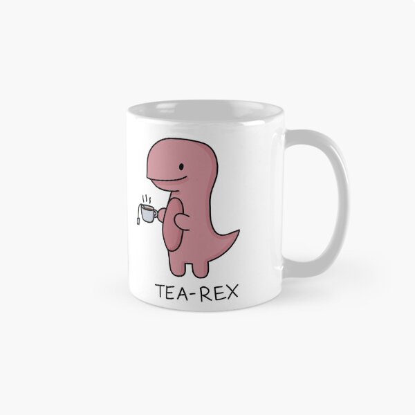 Artikelvorschau, 'Tea-Rex'-Illustration entworfen und verkauft von bloemsgallery.