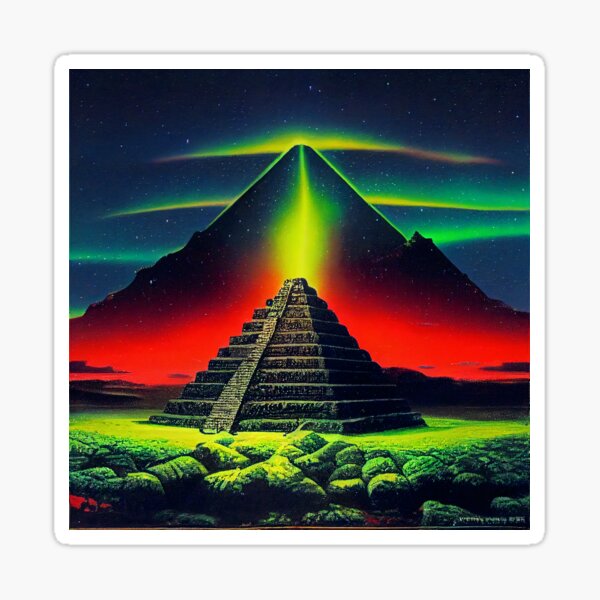 Aperçu de l'œuvre Centrale électrique pyramidale créée et vendue par Chillum.