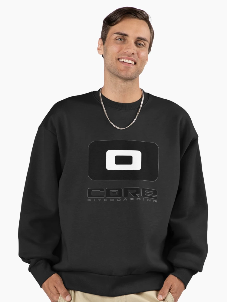 Aperçu 2 sur 6. Sweatshirt premium oversize avec l'œuvre Kitesurf de base créée et vendue par CharlesHumphre.