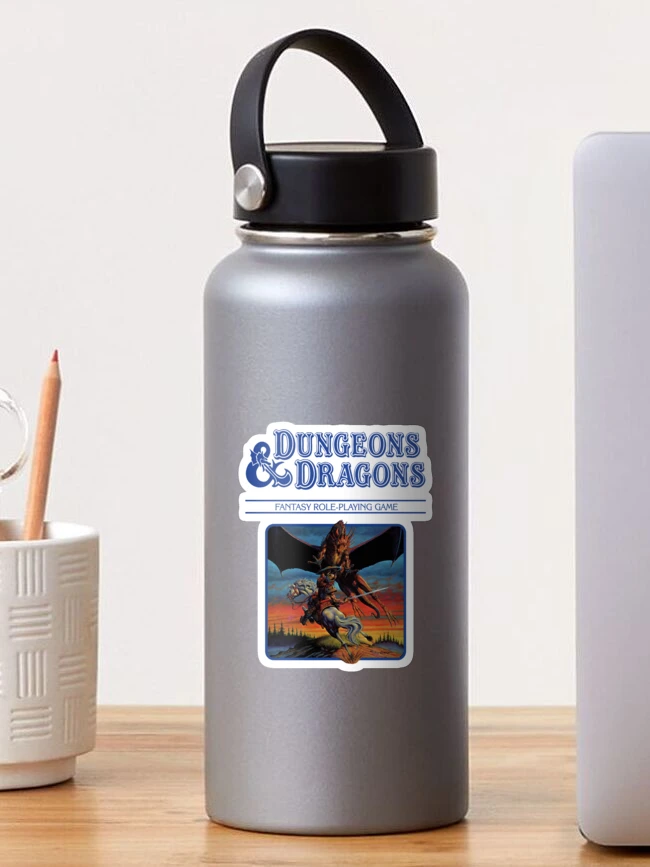Imagen 1 de 3, Pegatina con la obra Dungeons & Dragons Expert Set, diseñada y vendida por Devon Designs.